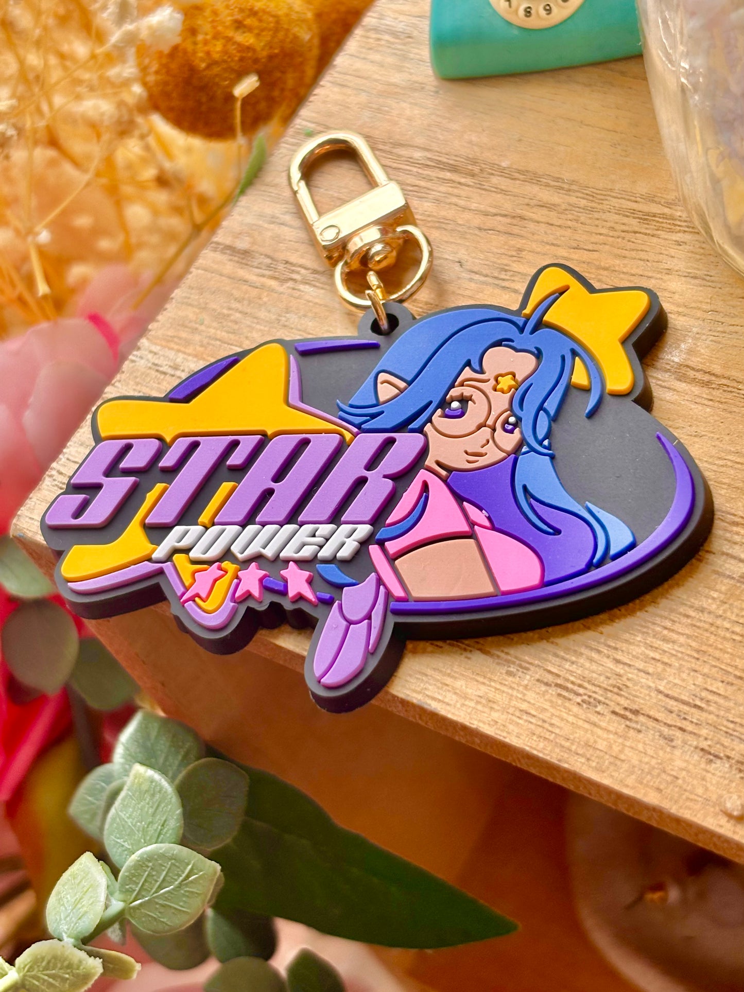 Star Power - PVC Keychain