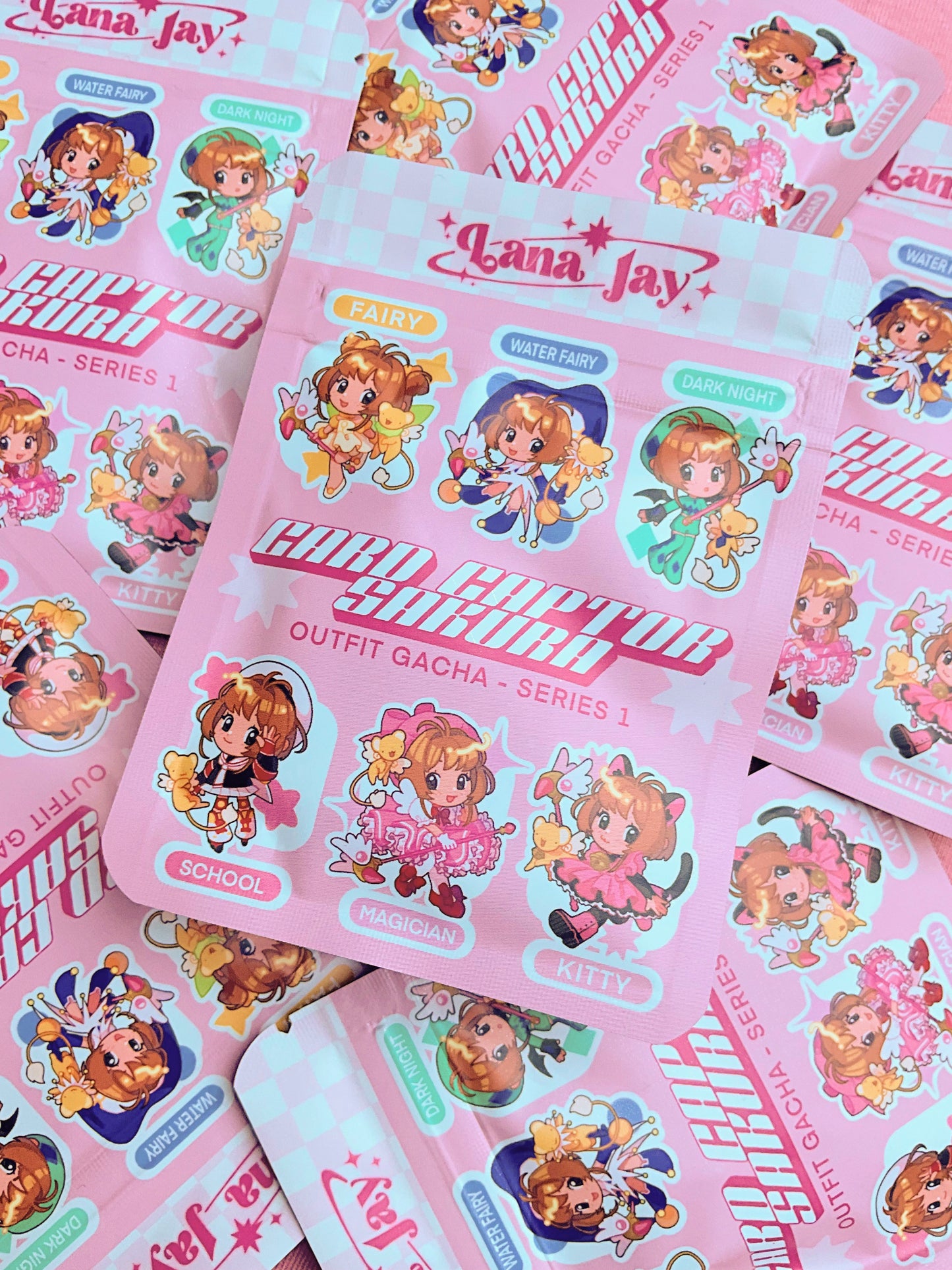 Card Captor Sakura - Acrylic keychain gacha series 1