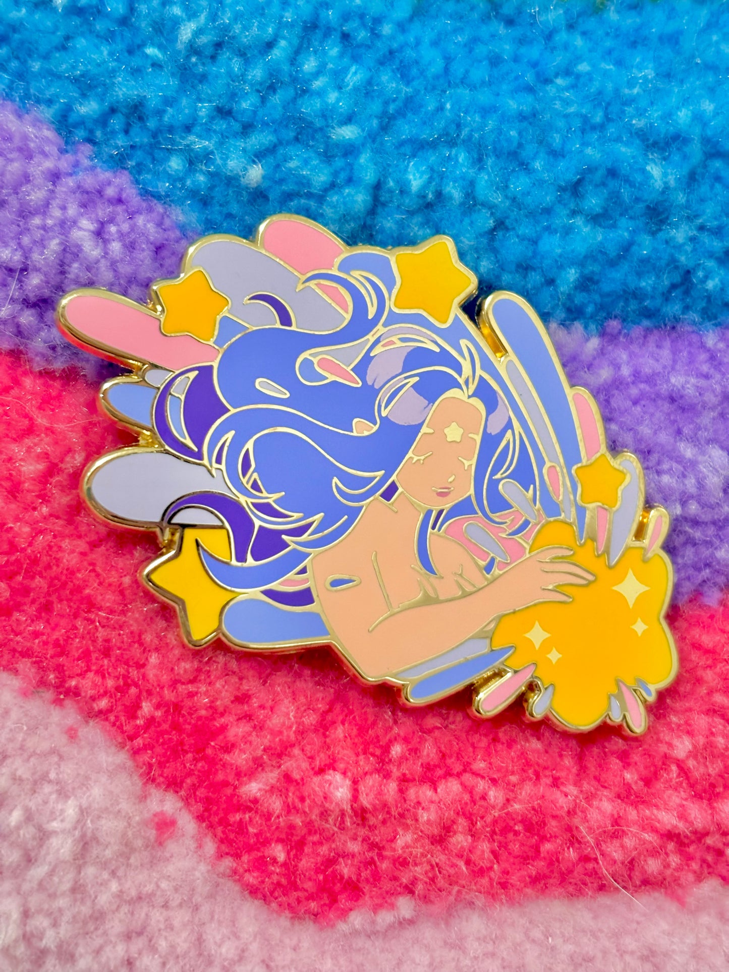 Shooting star - Enamel pin