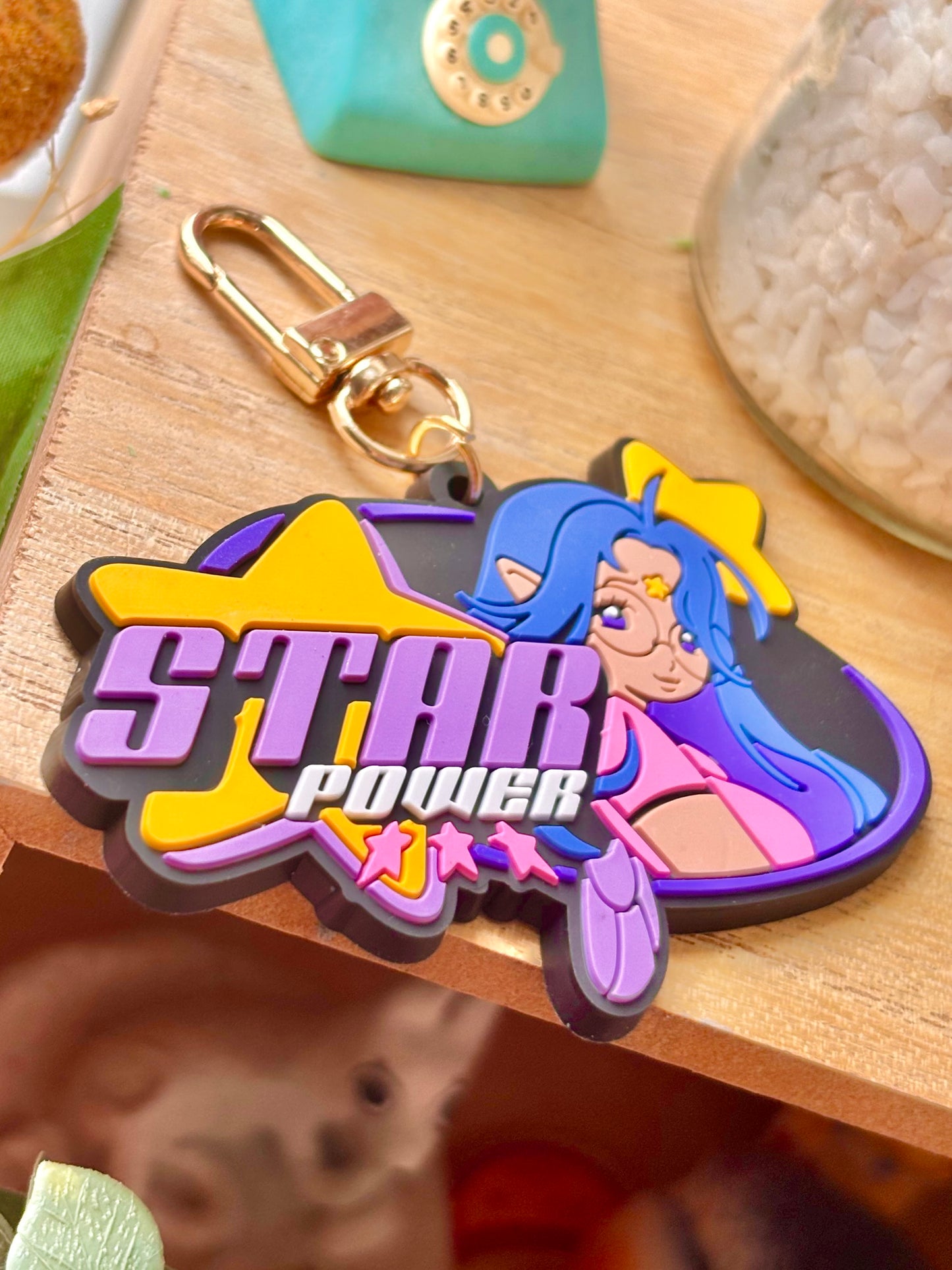 Star Power - PVC Keychain