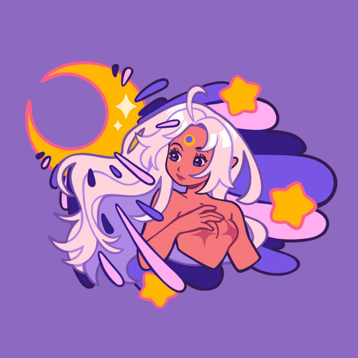 Moon Glow - Mini print