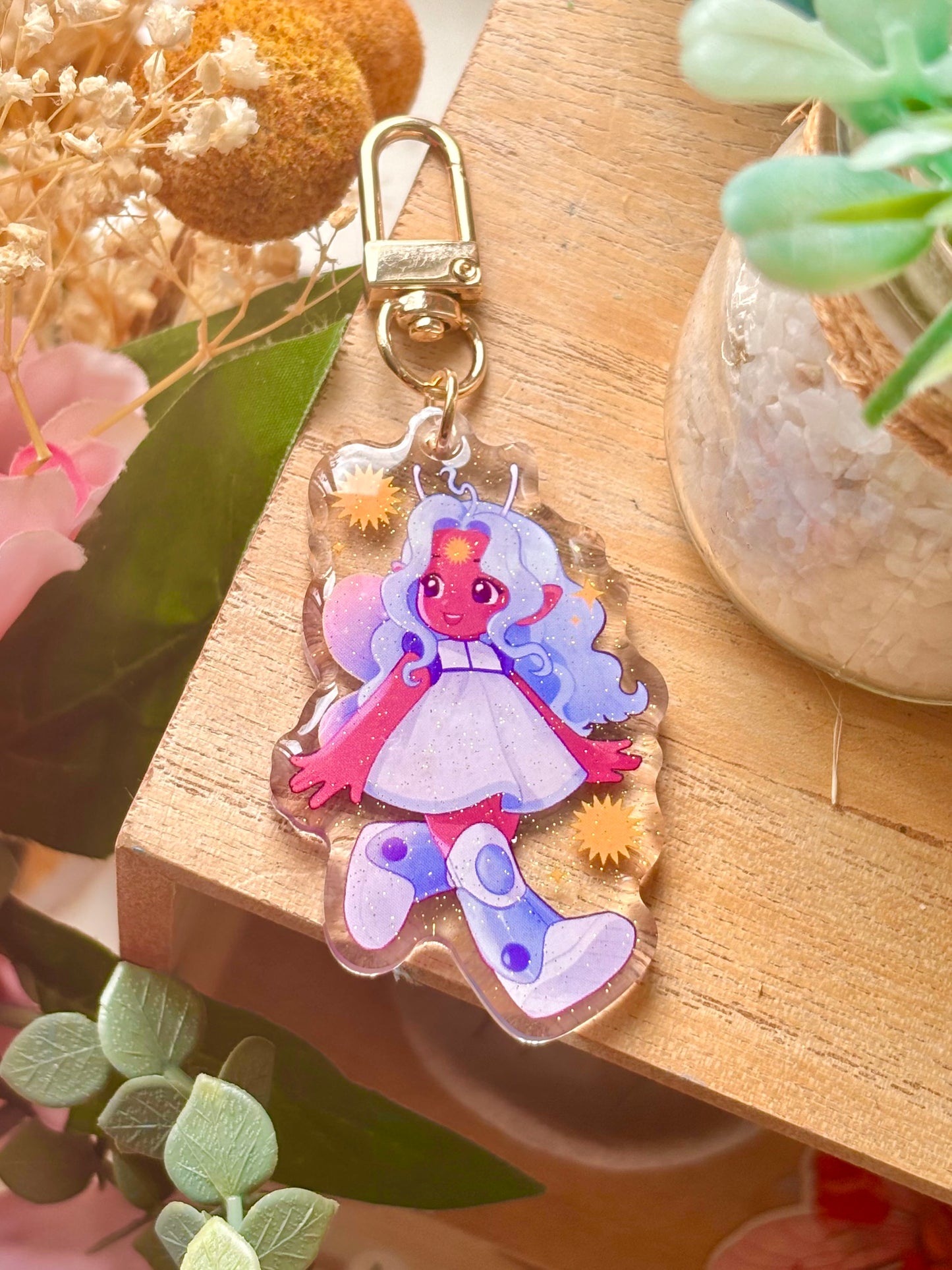 Space Kids - Acrylic Keychain