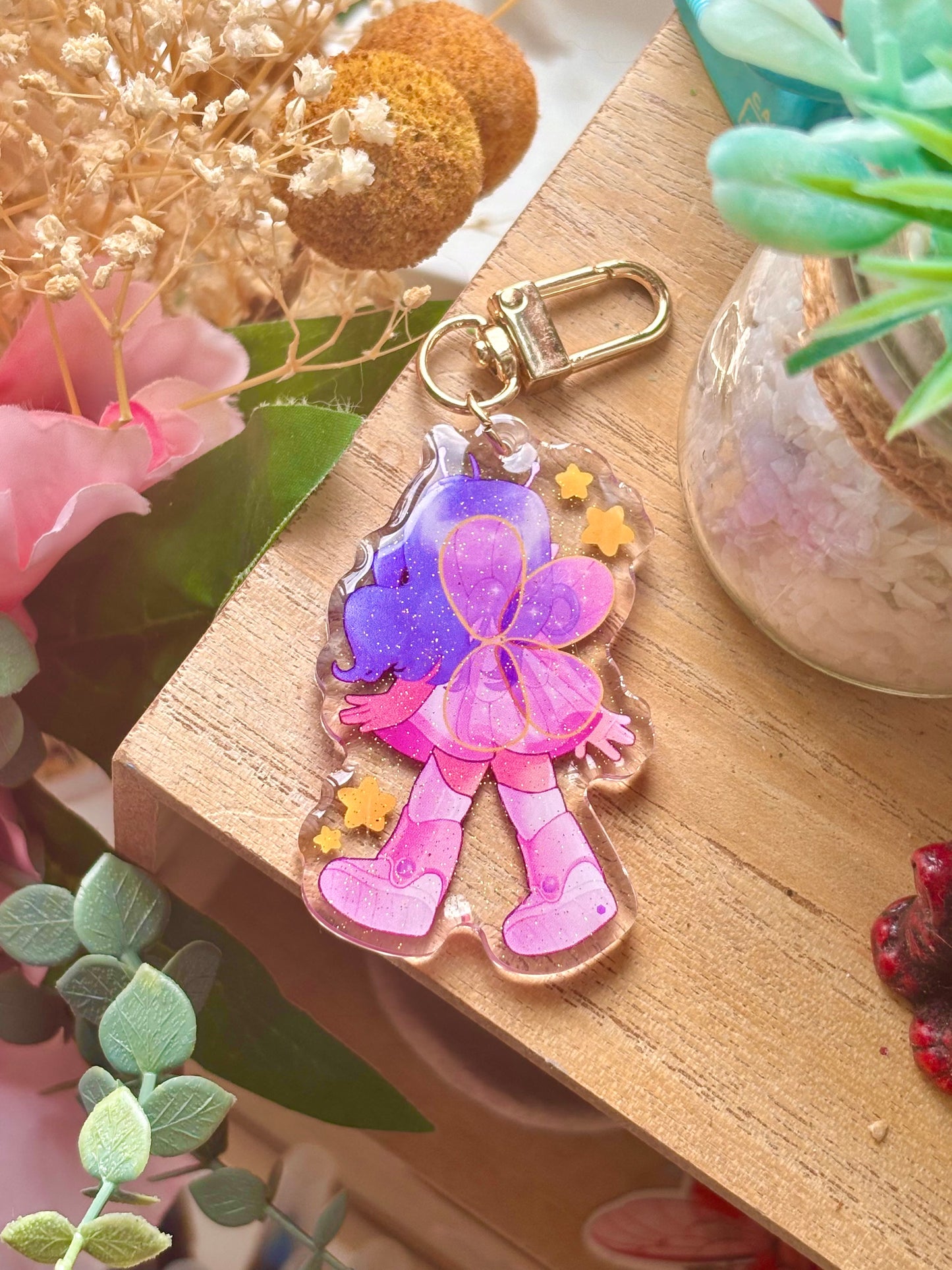 Space Kids - Acrylic Keychain