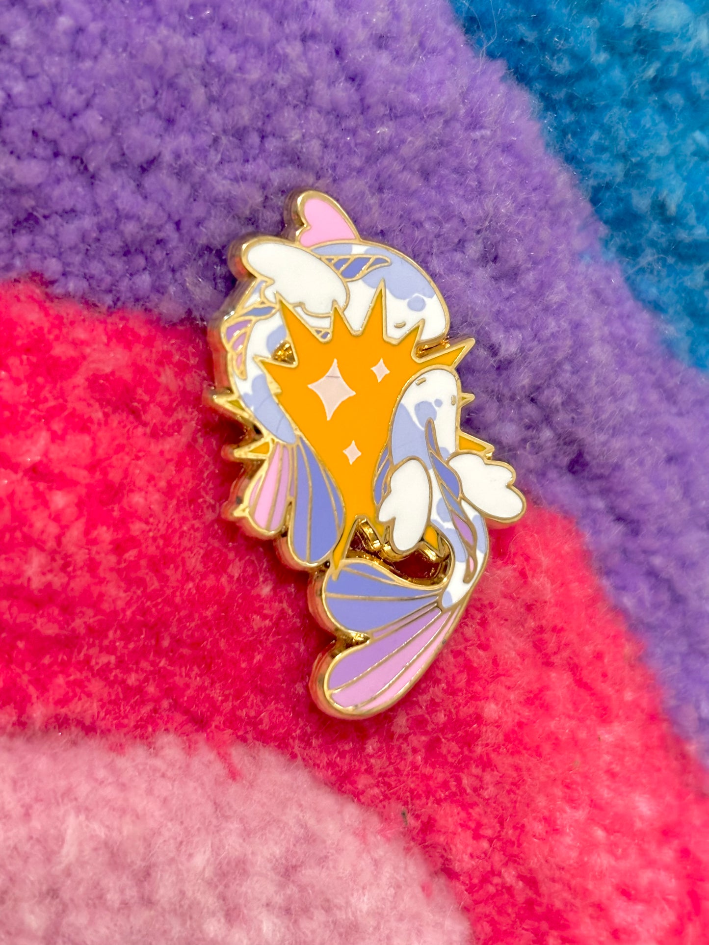 Koi sun - Enamel pin