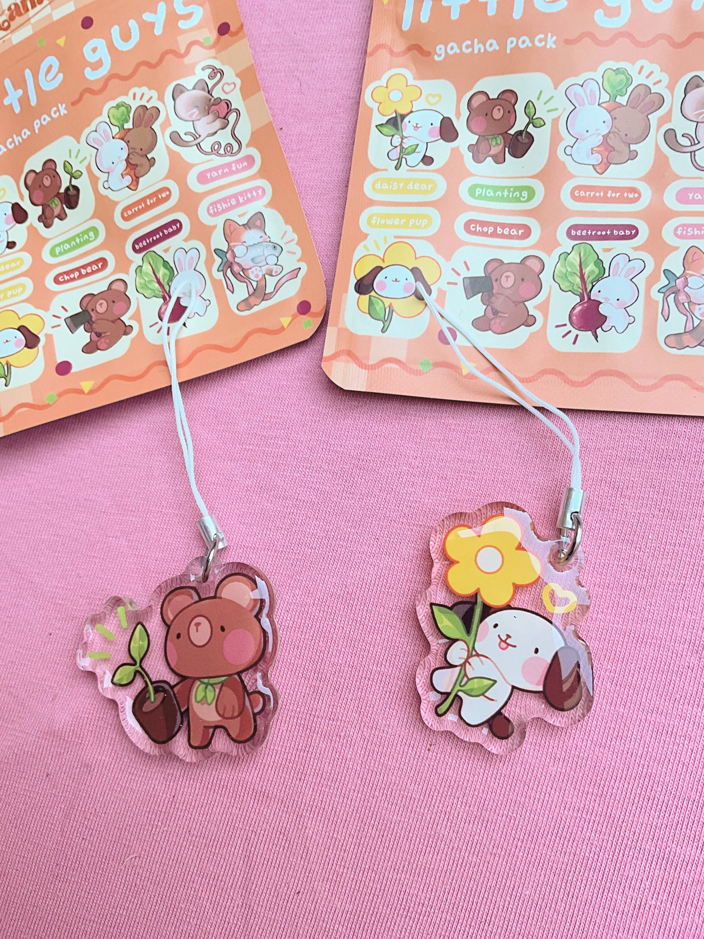 Little guys phone charm - Gacha pack 8 designs