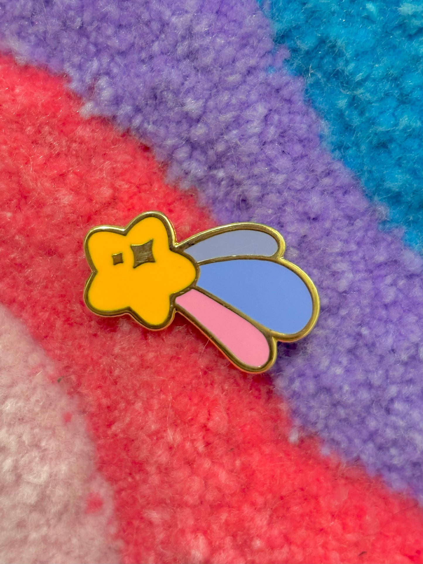Mini shooting star - Enamel pin
