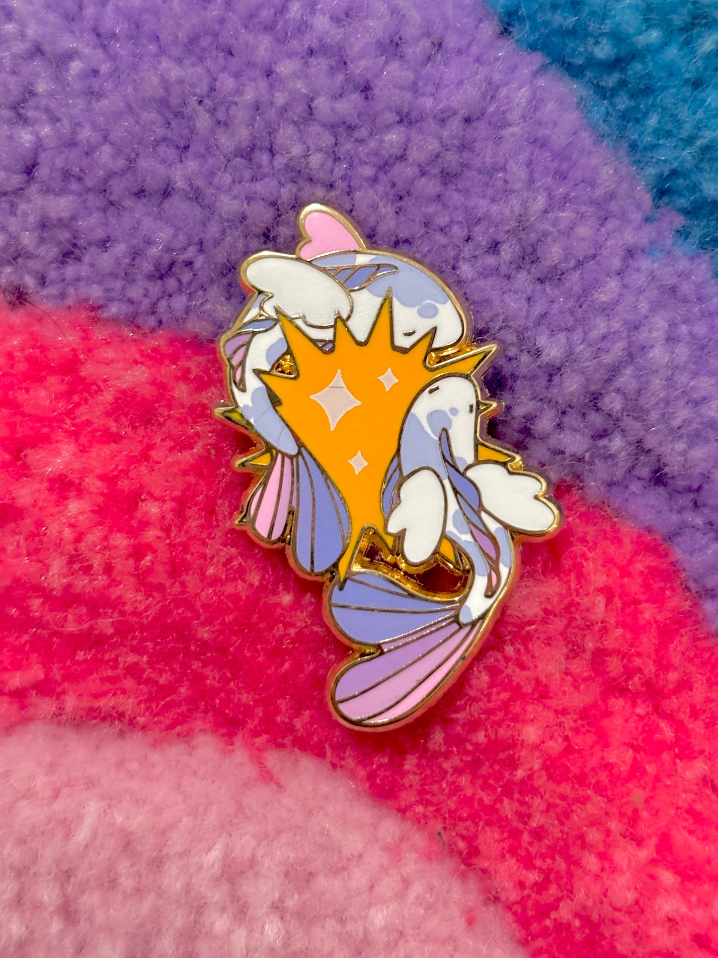 Koi sun - Enamel pin