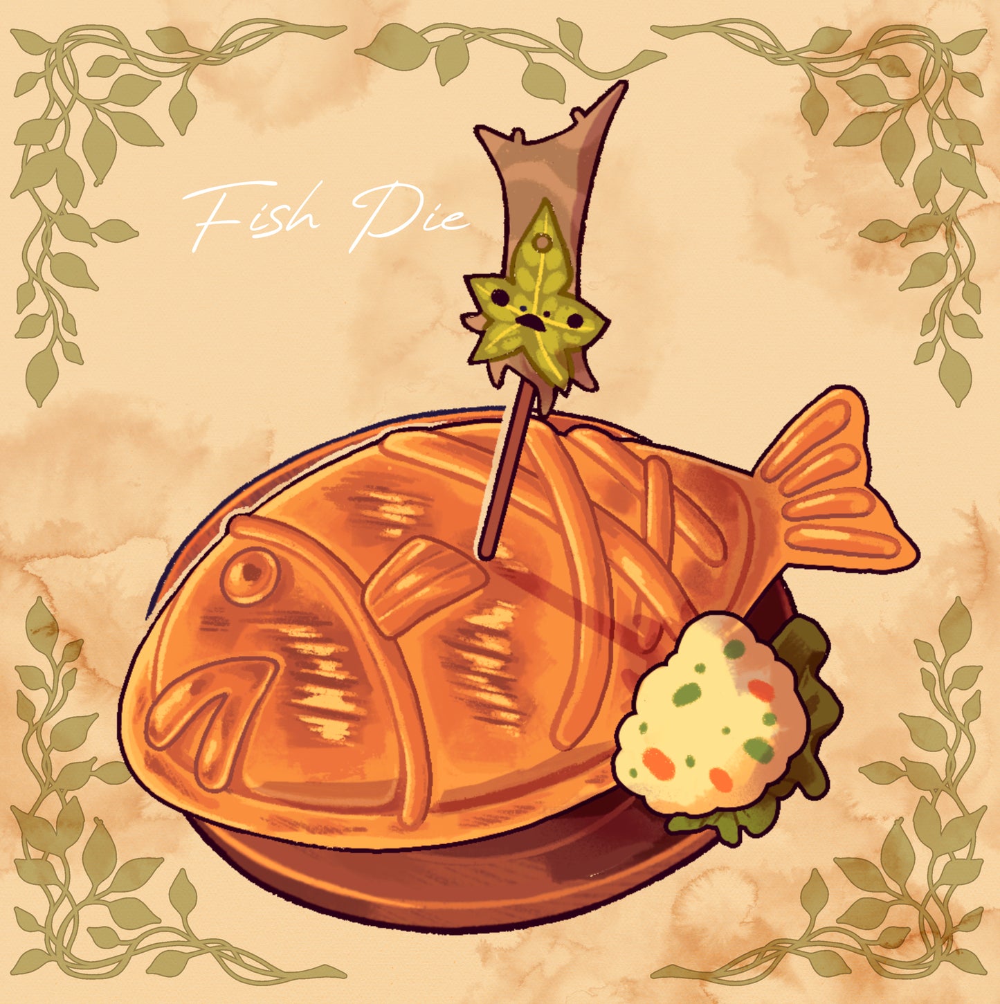 Zelda food - Mini Print