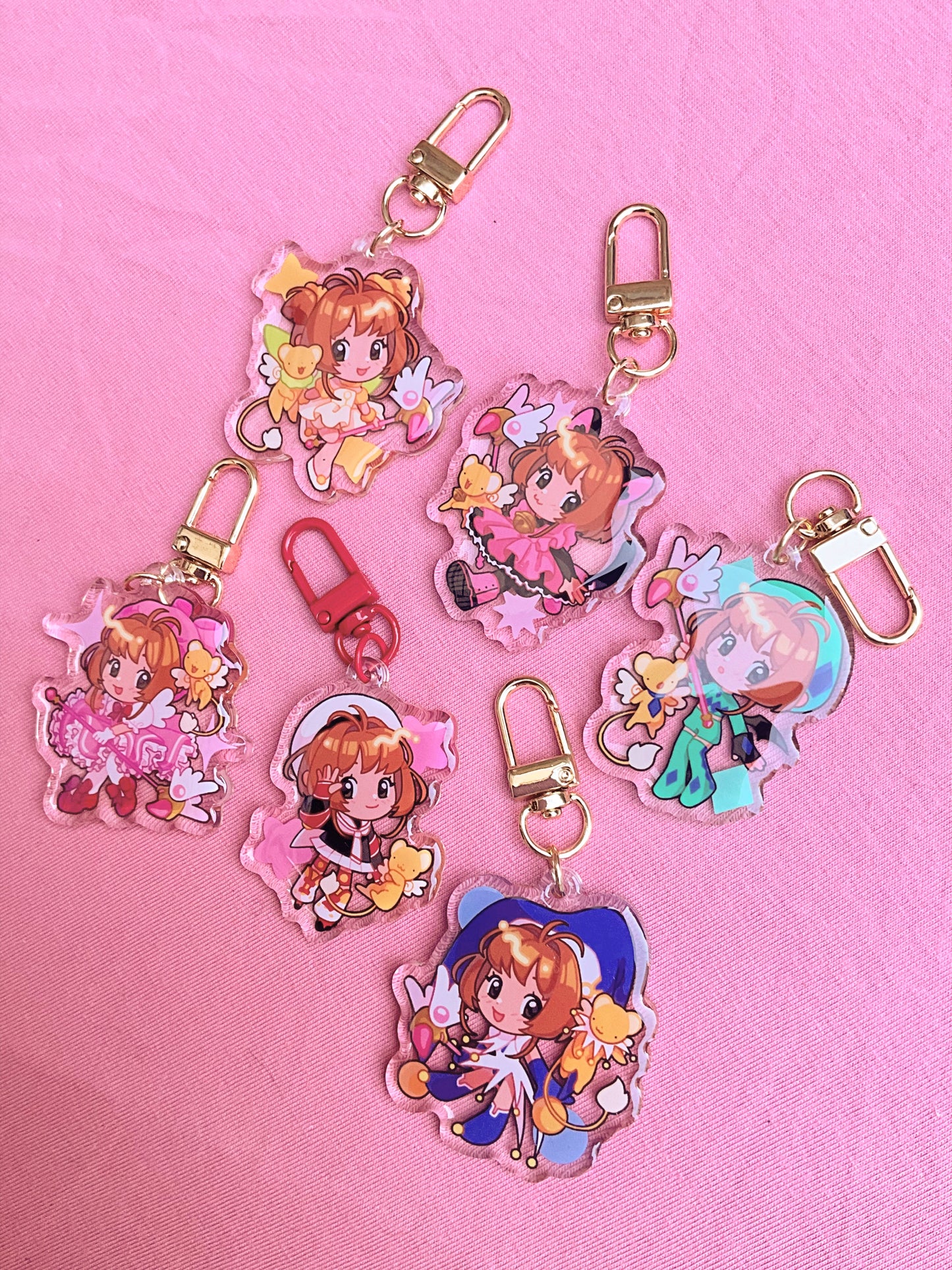 Card Captor Sakura - Acrylic keychain gacha series 1