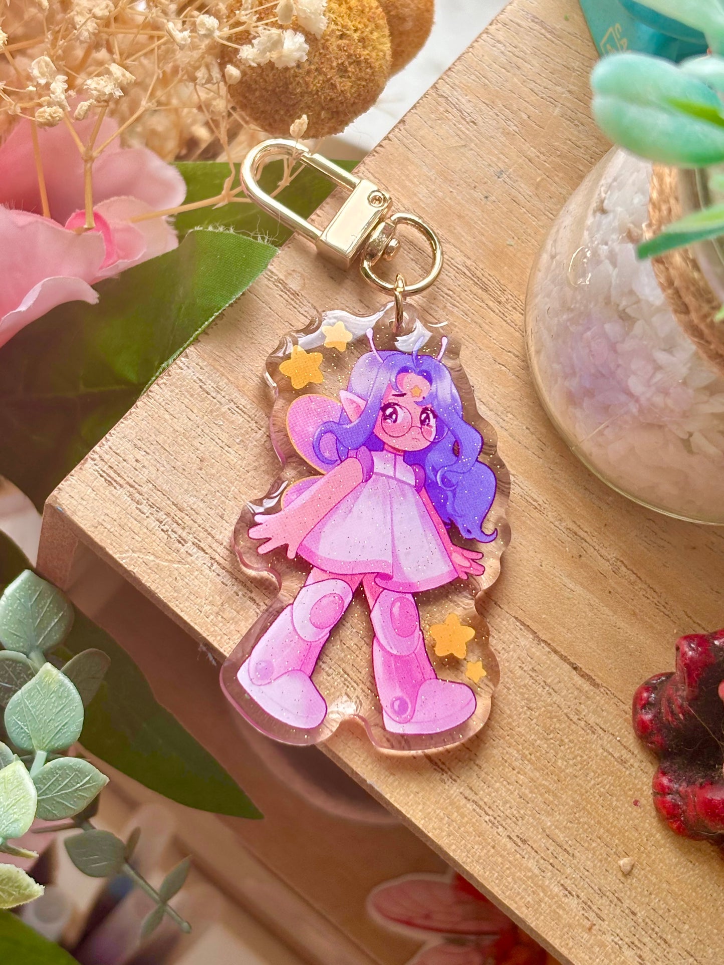 Space Kids - Acrylic Keychain