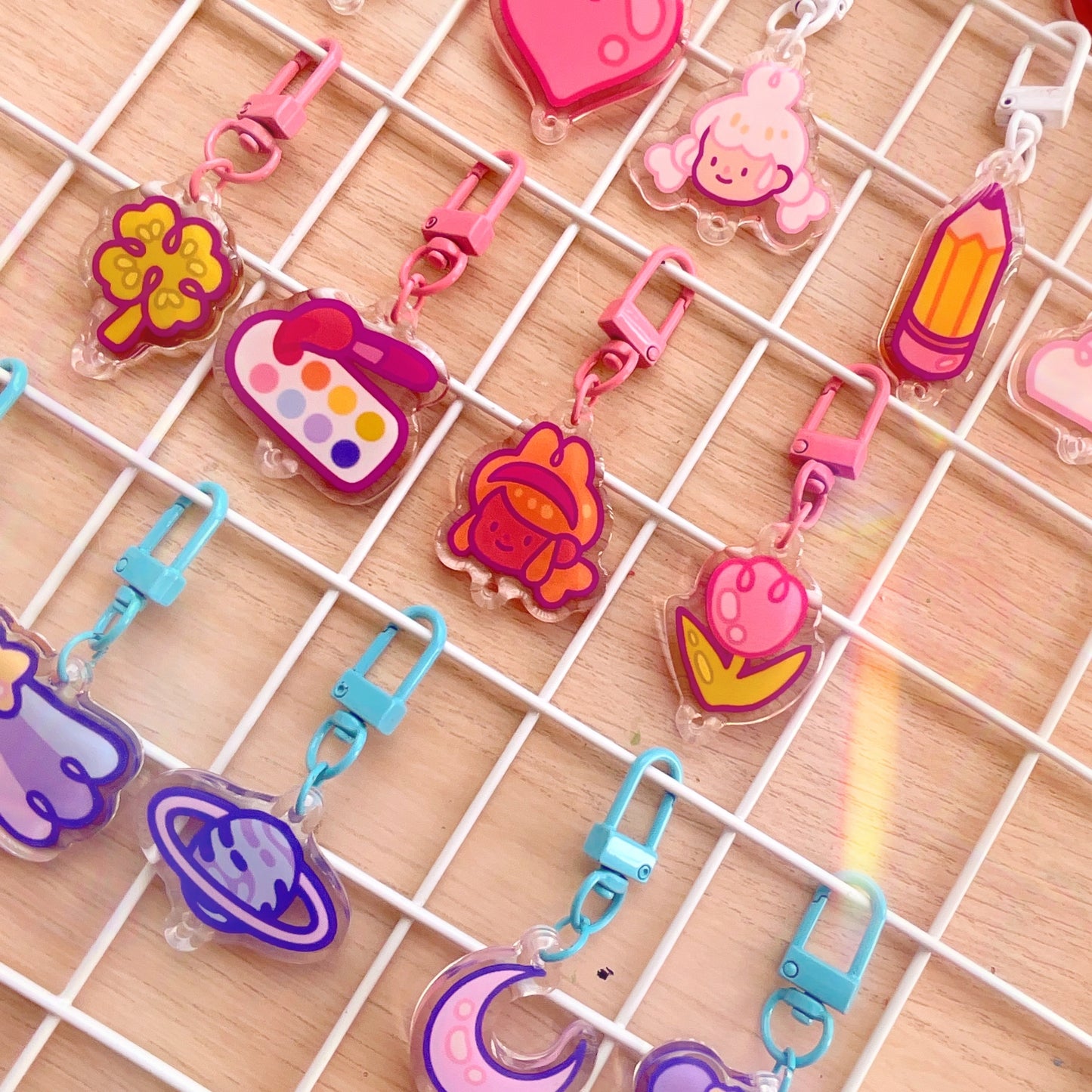 Customisable keychain! Choose your design !