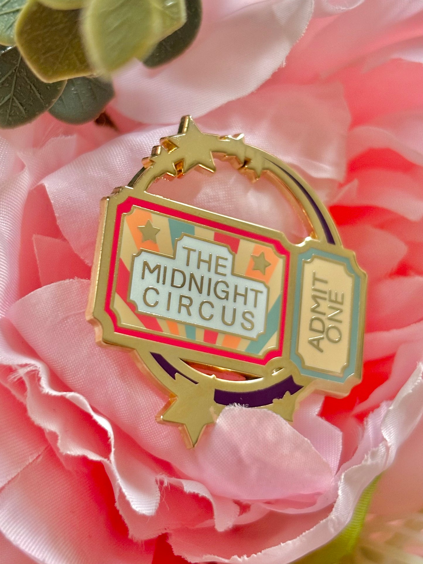 Midnight Circus Ticket - Enamel Pin