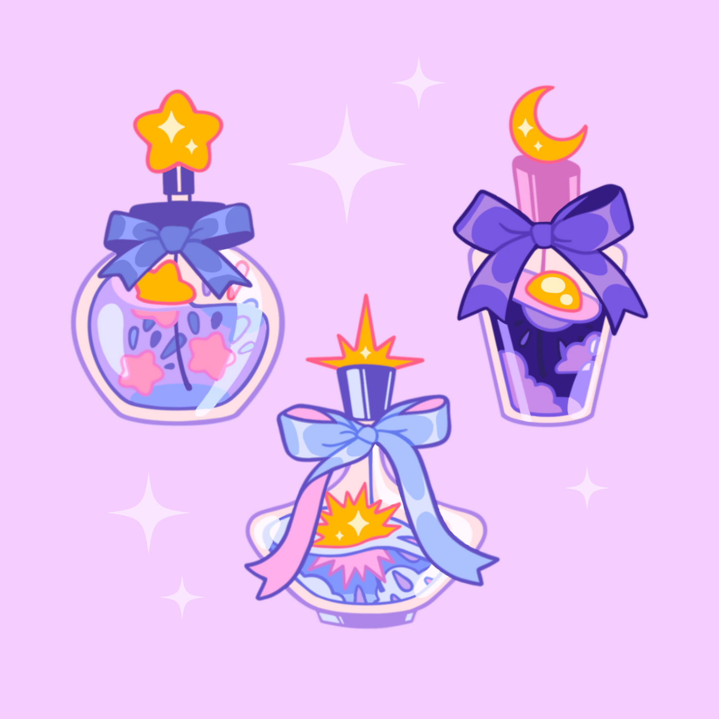 Celestial perfumes - Mini print