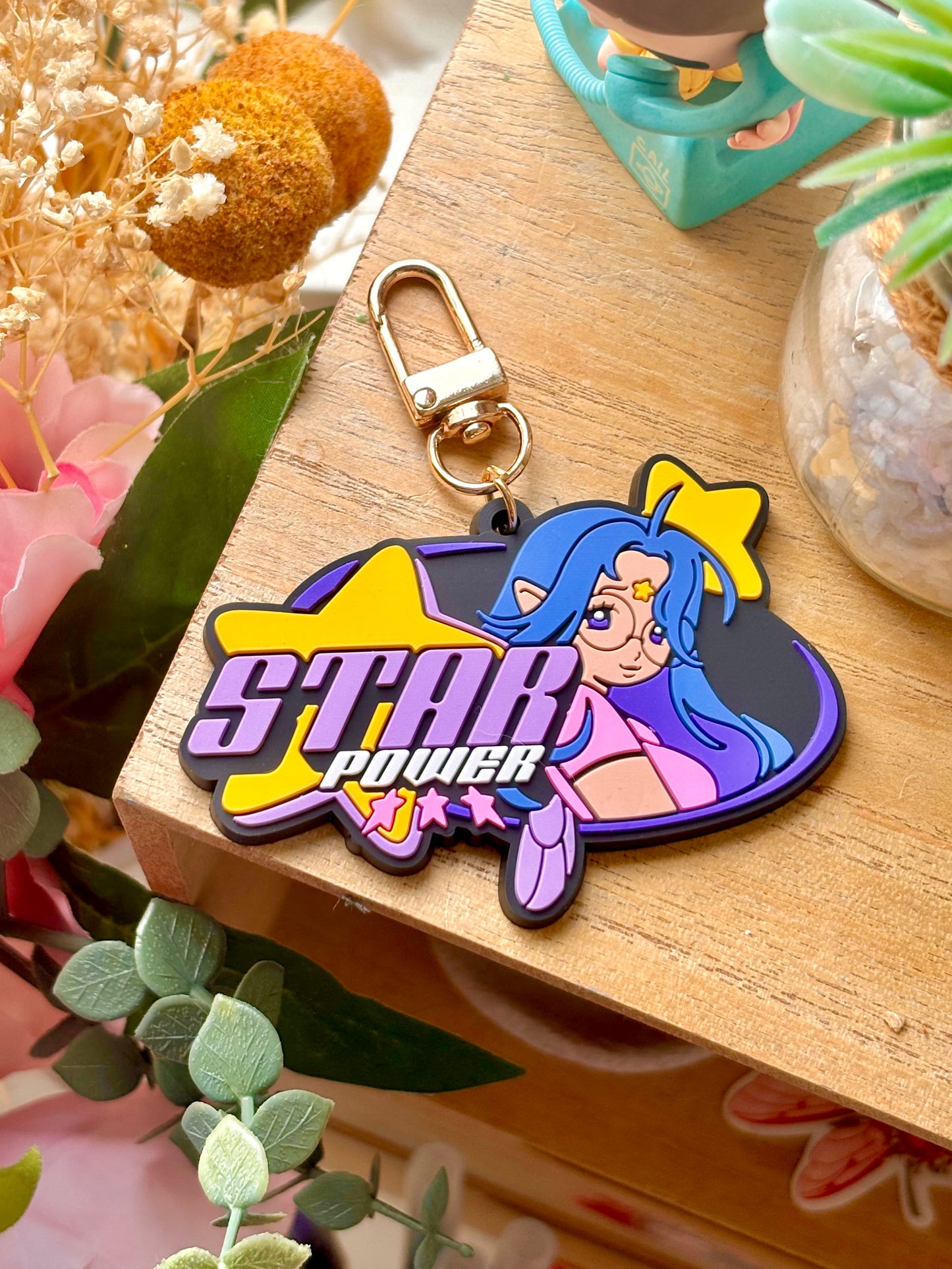 Star Power - PVC Keychain