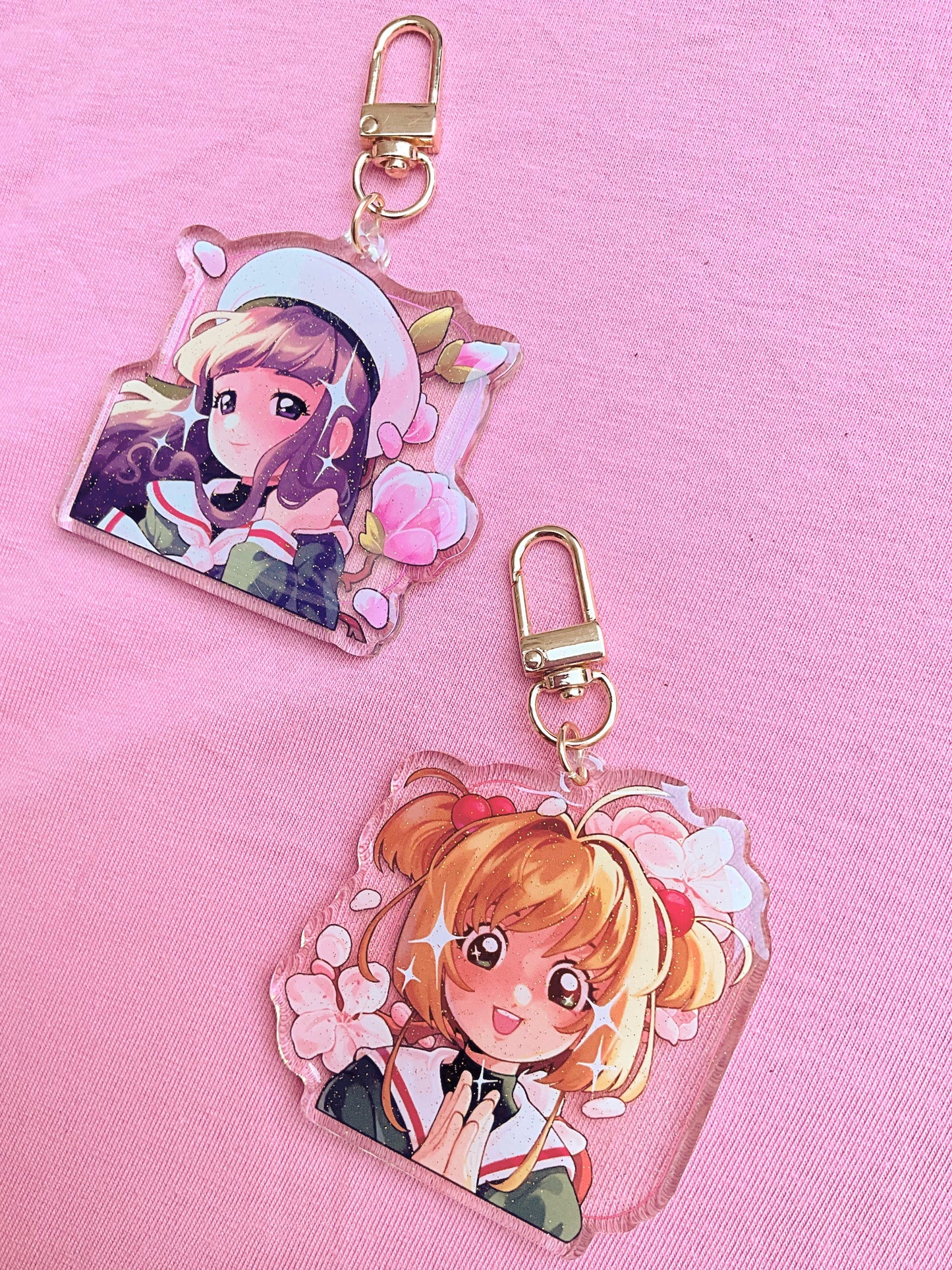 Card captor Sakura & Tomoyo keychains