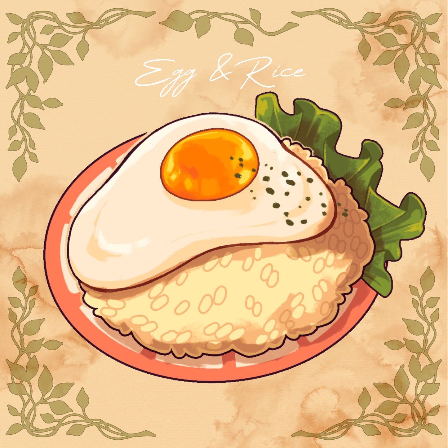 Zelda food - Mini Print