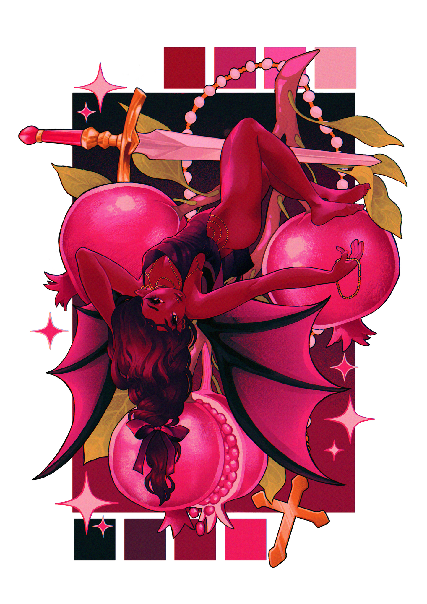 Self indulgence Art print - A5 Print