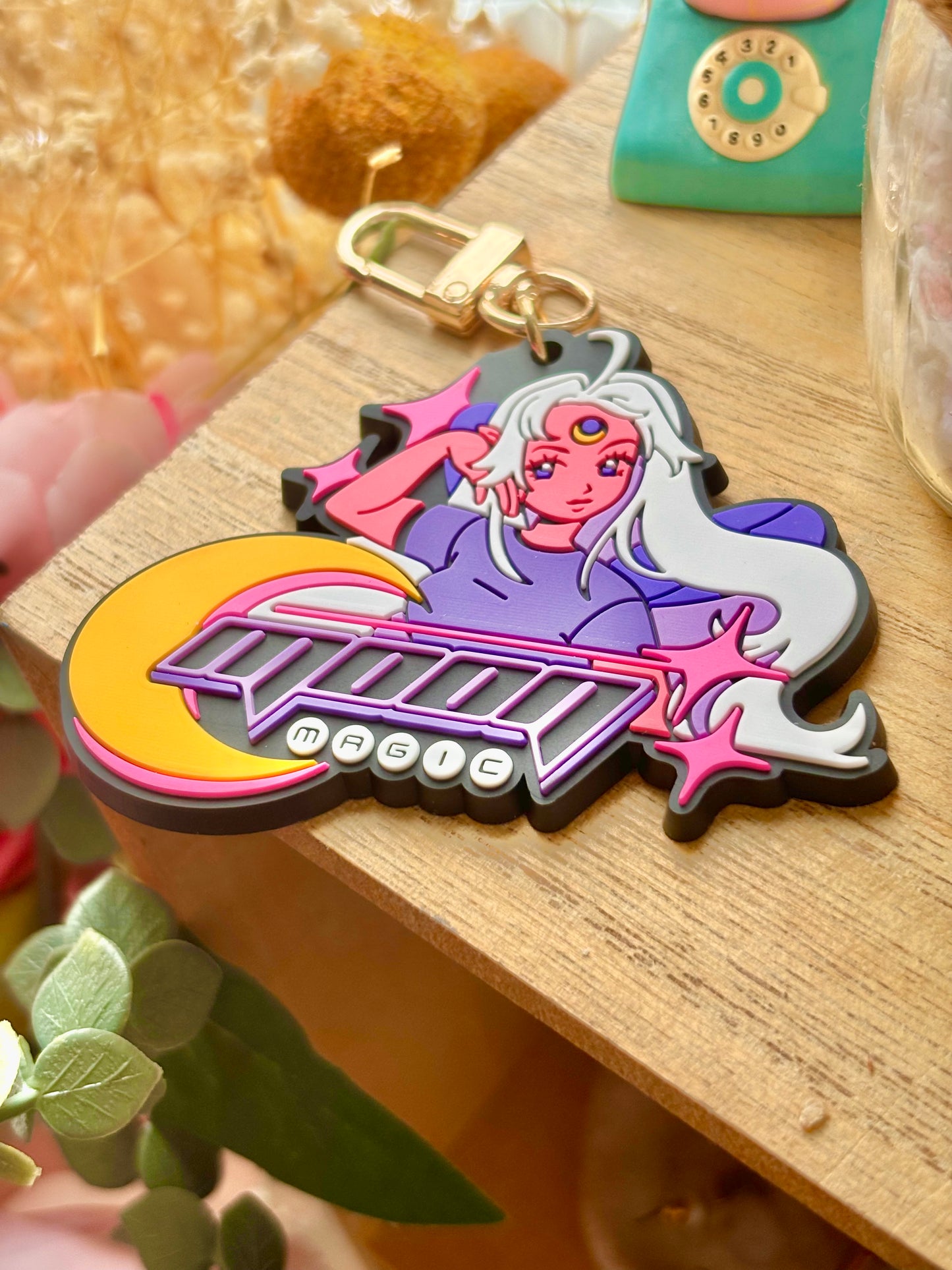 Moon Magic - PVC Keychain