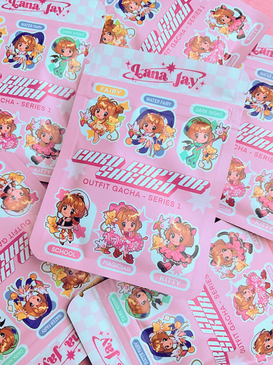 Card Captor Sakura - Acrylic keychain gacha series 1