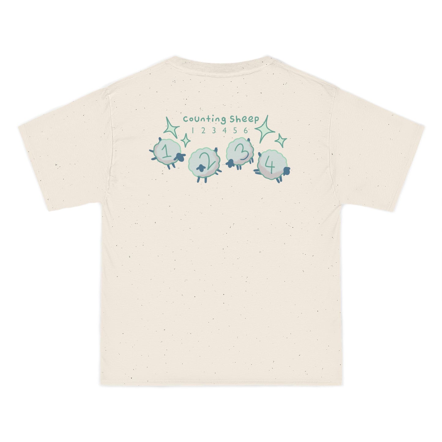 Sleepy Girl counting sheep - T Shirt