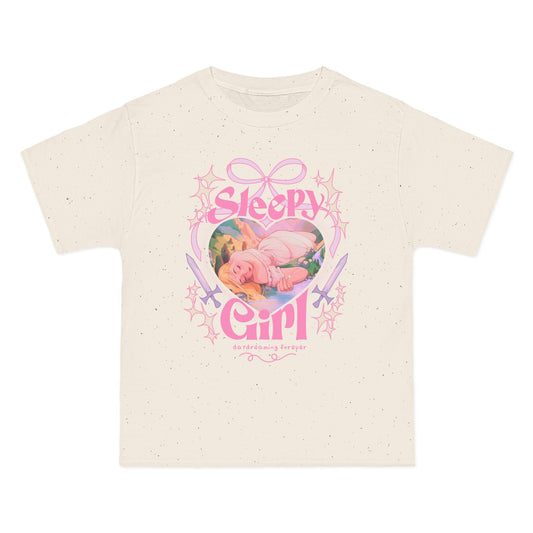 Sleepy girl daydreaming forever -  Short-Sleeve T-Shirt