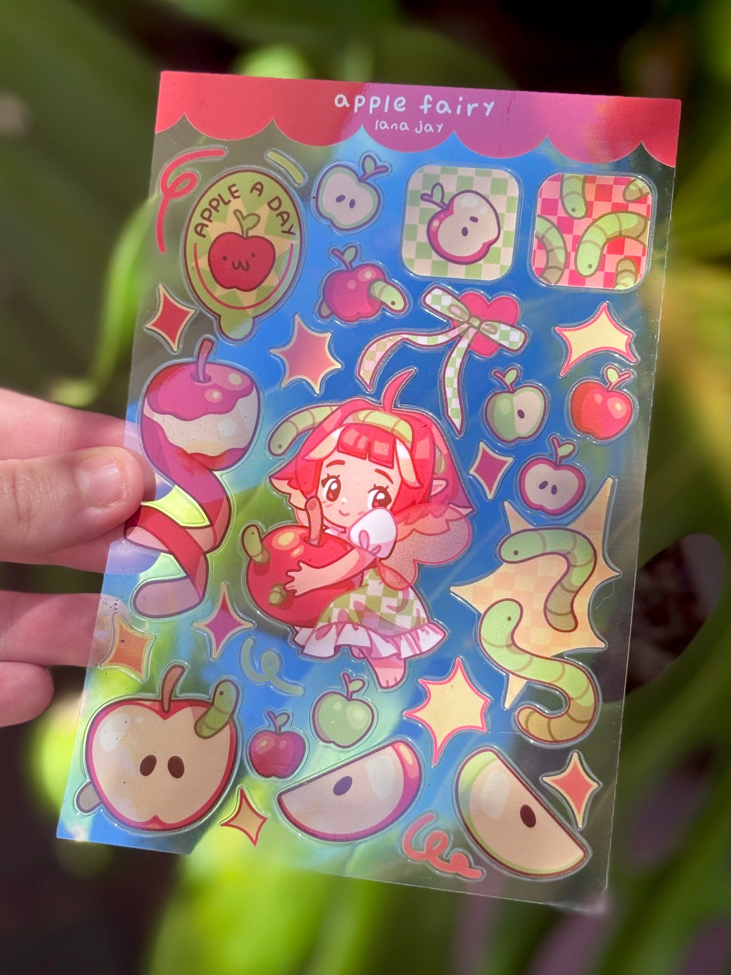 Apple Fairy - Sticker sheet