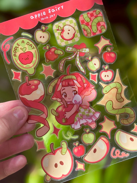 Apple Fairy - Sticker sheet