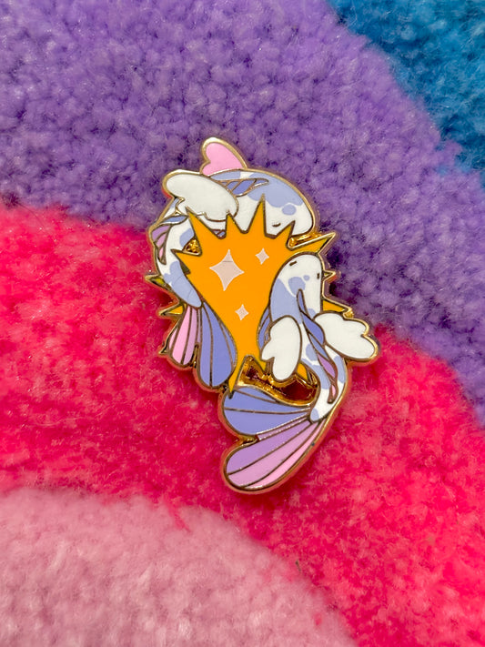 Koi sun - Enamel pin