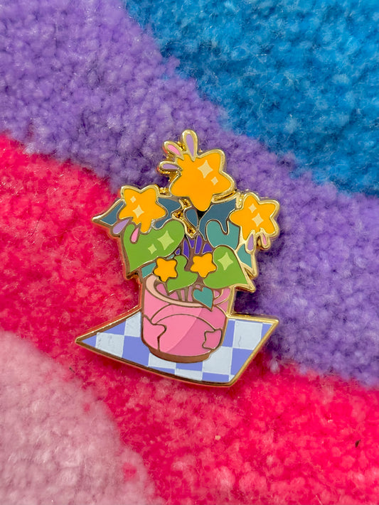 Pot of stars- Enamel pin