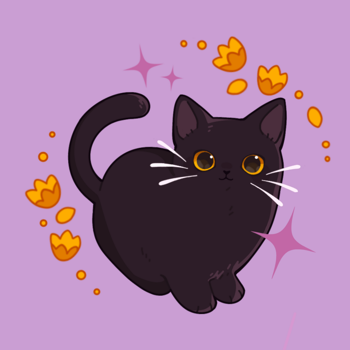 Kitty cats - Mini print