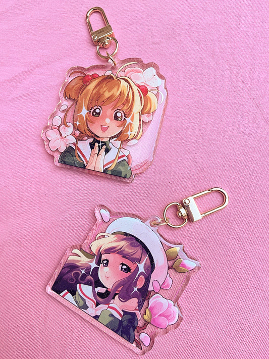Card captor Sakura & Tomoyo keychains
