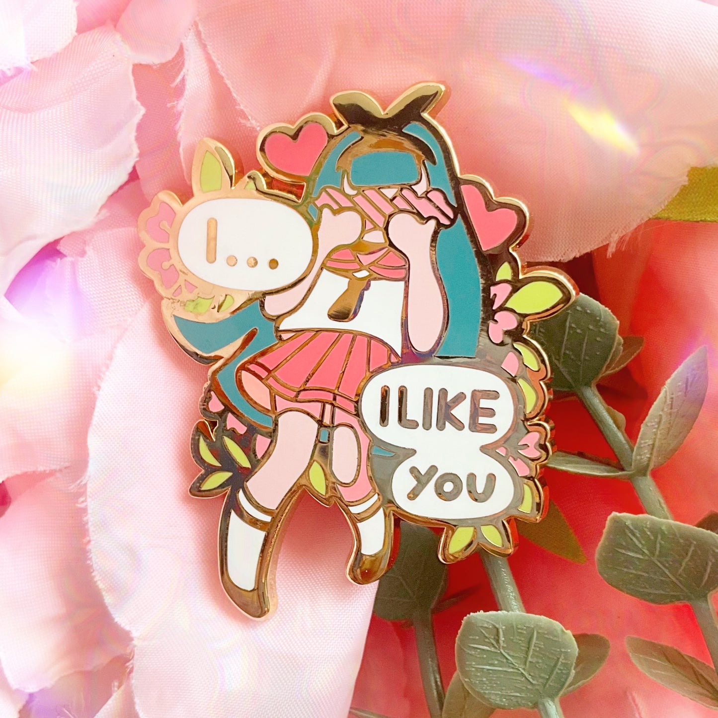 I like you! - Enamel pin